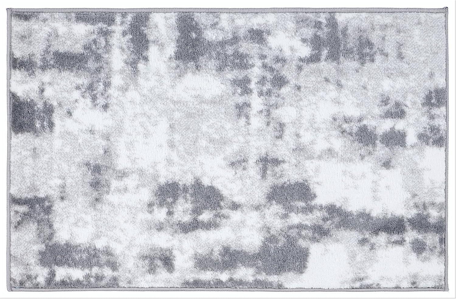 imageRugshop Contemporary Abstract Distressed Area Rug 5 x 7 BlueGrey
