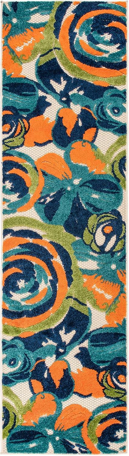 imageRugshop Ravenna Modern Large Floral Flowers IndoorOutdoor Area Rug 5 x 7 MultiMulti Color