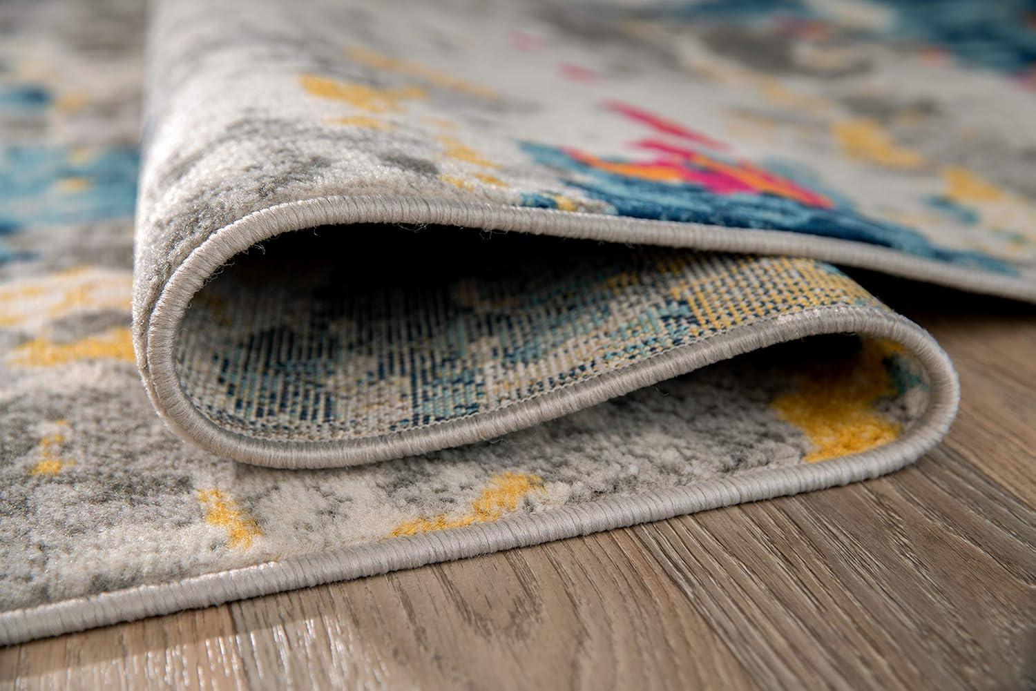 imageRugshop Sky Collection Transitional Abstract Area Rug 5 x 7 MultiMulti Color