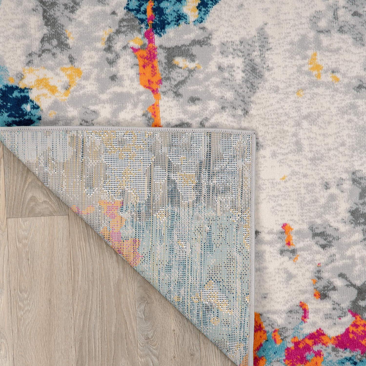 imageRugshop Sky Collection Transitional Abstract Area Rug 5 x 7 MultiMulti Color