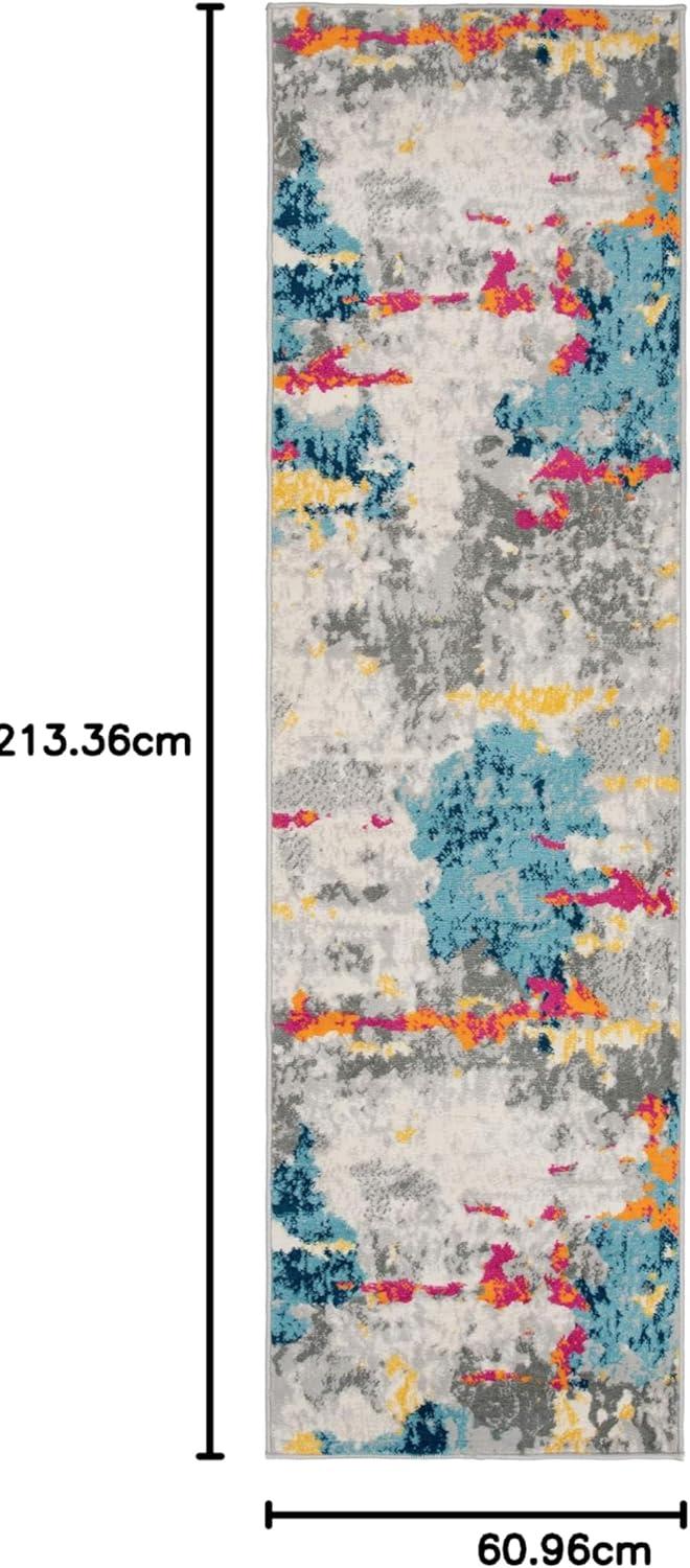 imageRugshop Sky Collection Transitional Abstract Area Rug 5 x 7 MultiMulti Color