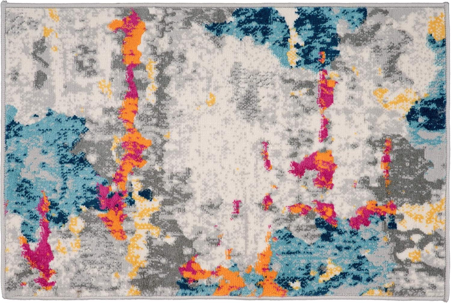 imageRugshop Sky Collection Transitional Abstract Area Rug 5 x 7 MultiMulti Color