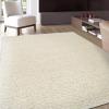 imageRugshop Solid Cozy Plush Shag Area Rug 5 x 7 Ivory