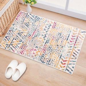 Rugshop Geometric Boho Area Rug – Multi Tribal Pattern, Perfect for Living Room, Bedroom, Dining Room, 5×7(Multi Color)