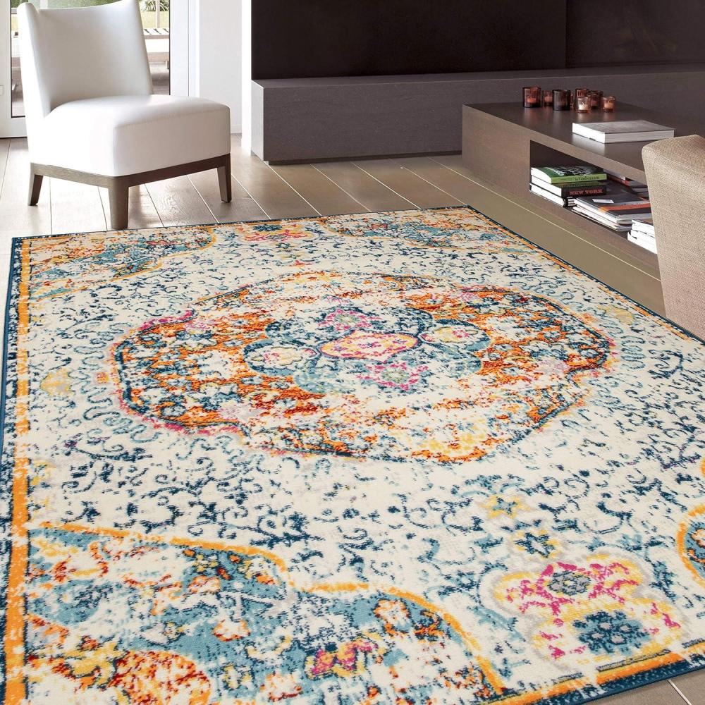 imageRugshop Sky Collection Traditional Oriental Area Rug 5 x 7 Multi