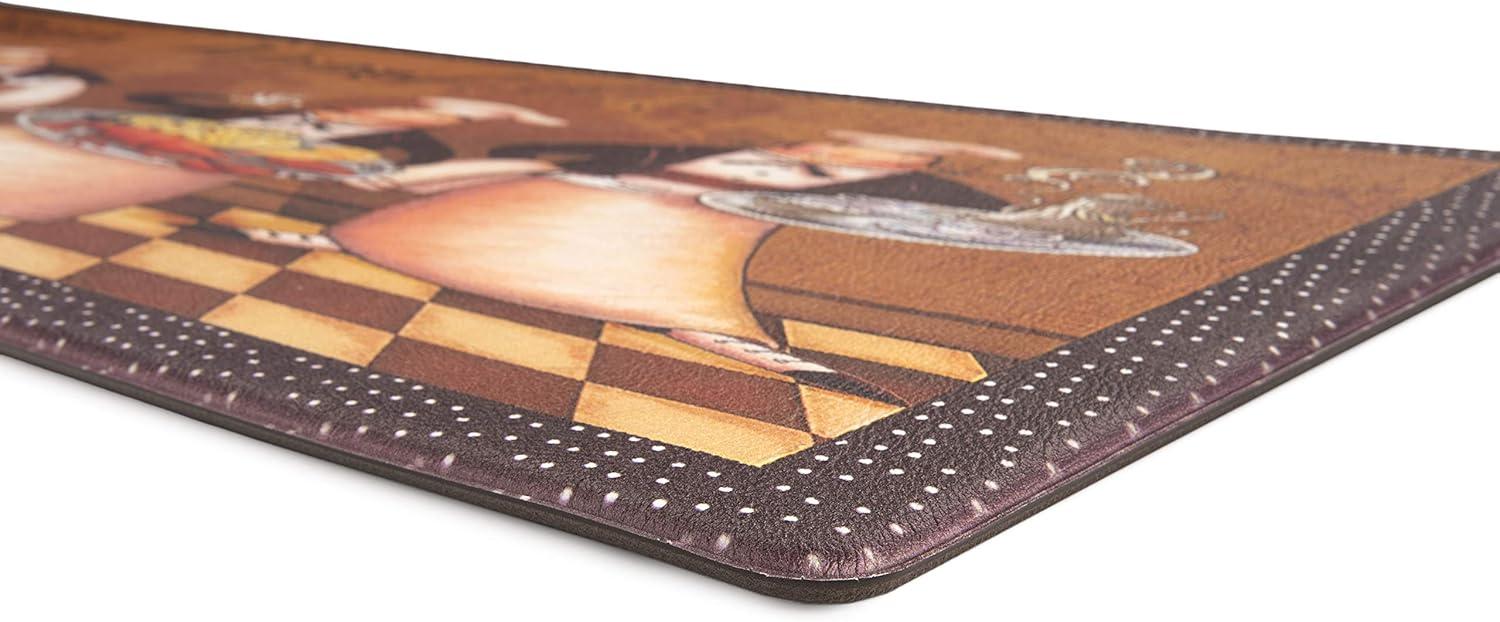 imageRugshop Bon Apetit Anti Fatigue Mat 18 x 47 MultiMulti Color