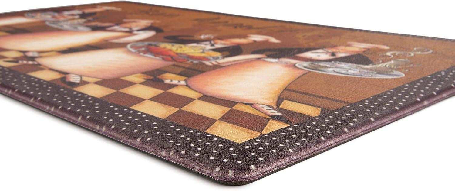 imageRugshop Bon Apetit Anti Fatigue Mat 18 x 47 MultiMulti Color