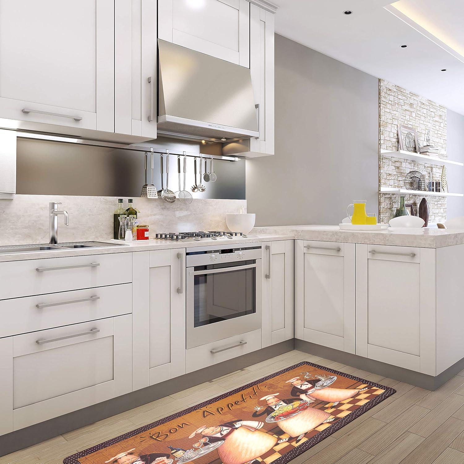 imageRugshop Bon Apetit Anti Fatigue Mat 18 x 47 MultiMulti Color