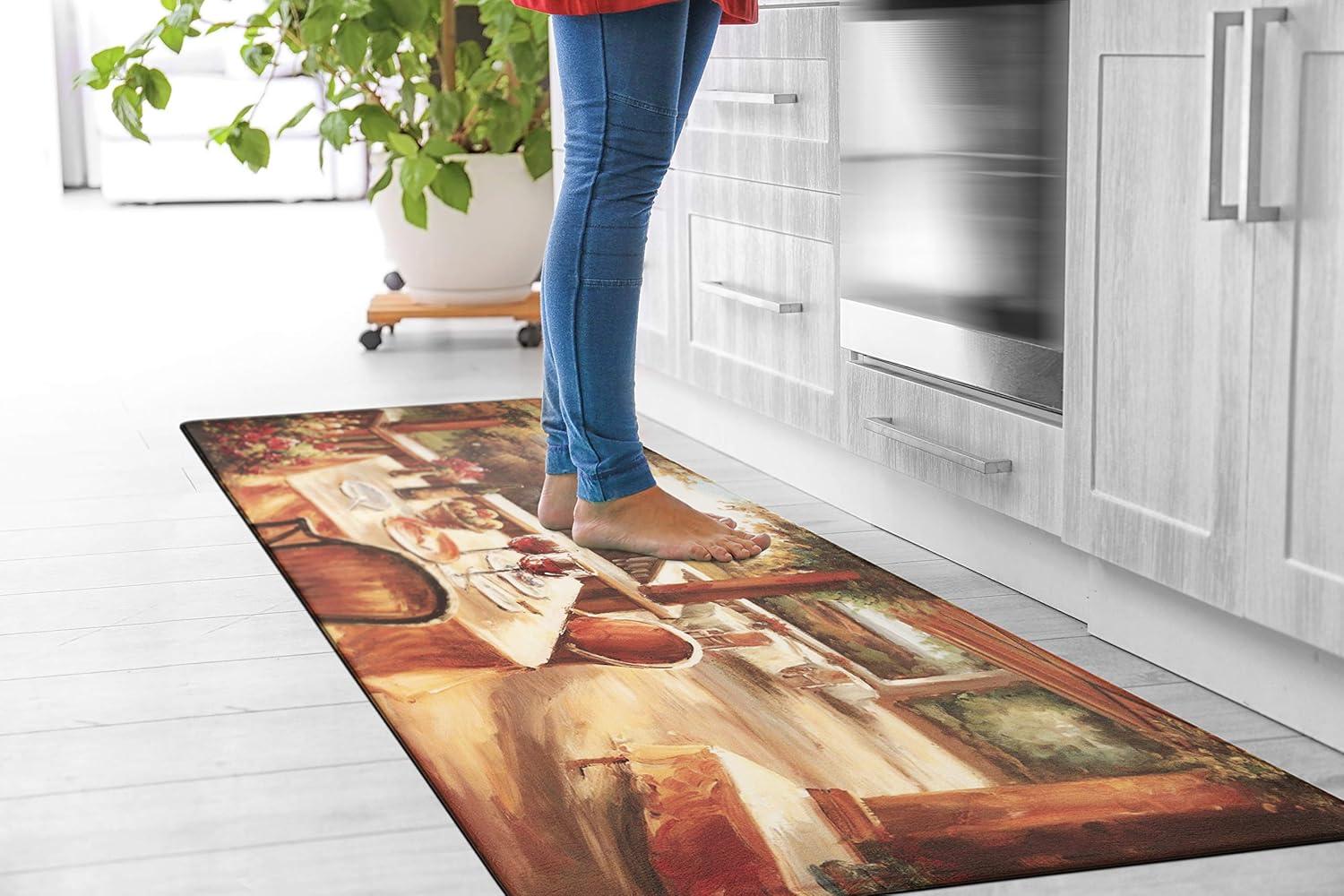 imageRugshop Village Anti Fatigue Mat 18 x 47 MultiMulti Color