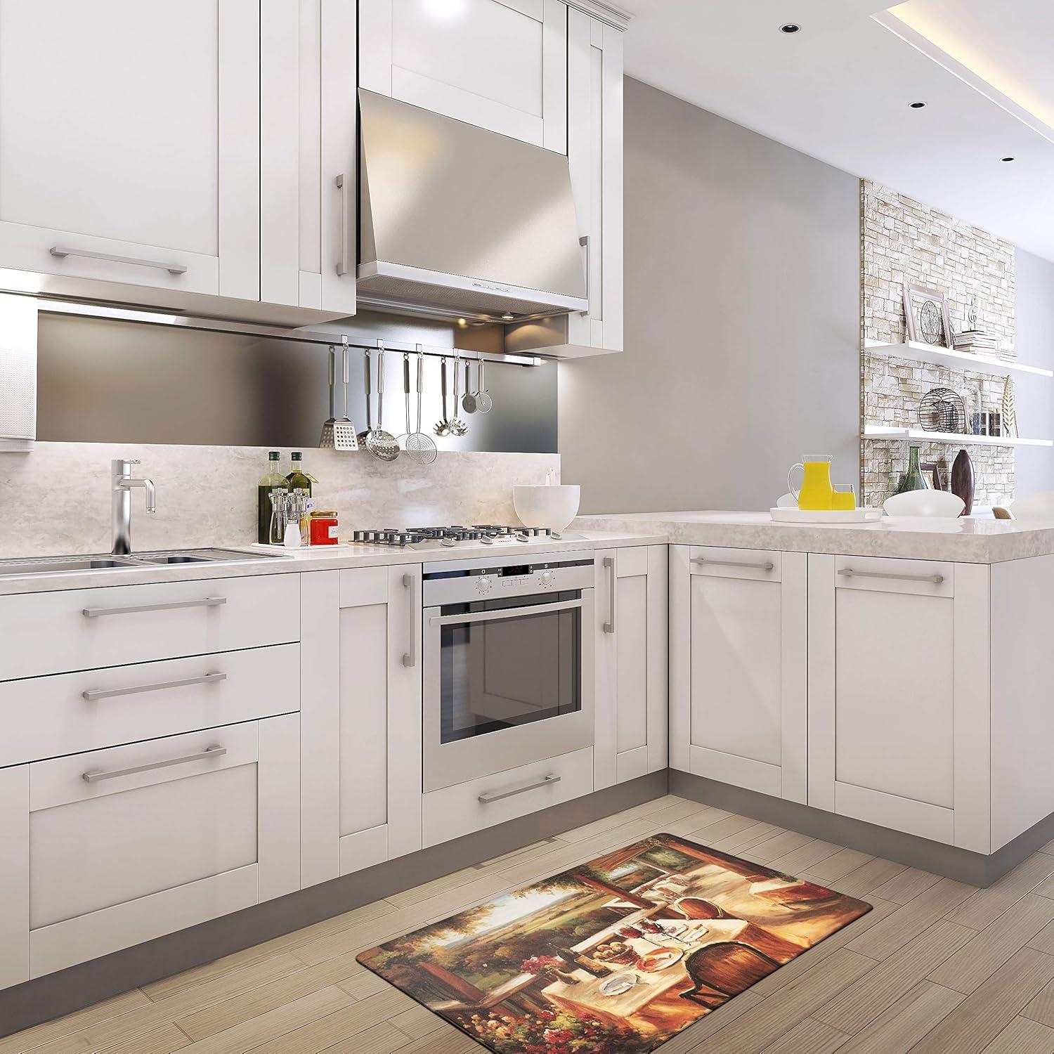 imageRugshop Village Anti Fatigue Mat 18 x 47 MultiMulti Color