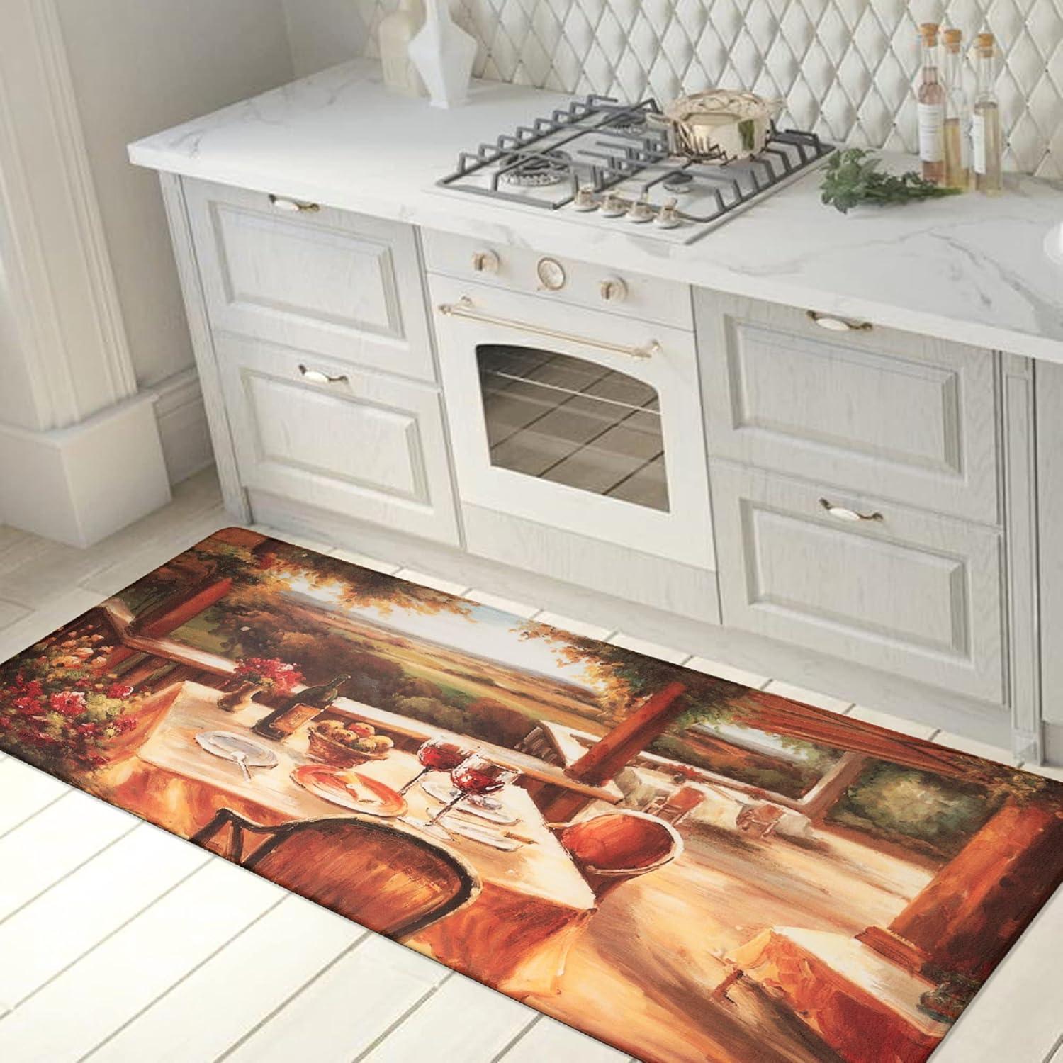 imageRugshop Village Anti Fatigue Mat 18 x 47 MultiMulti Color