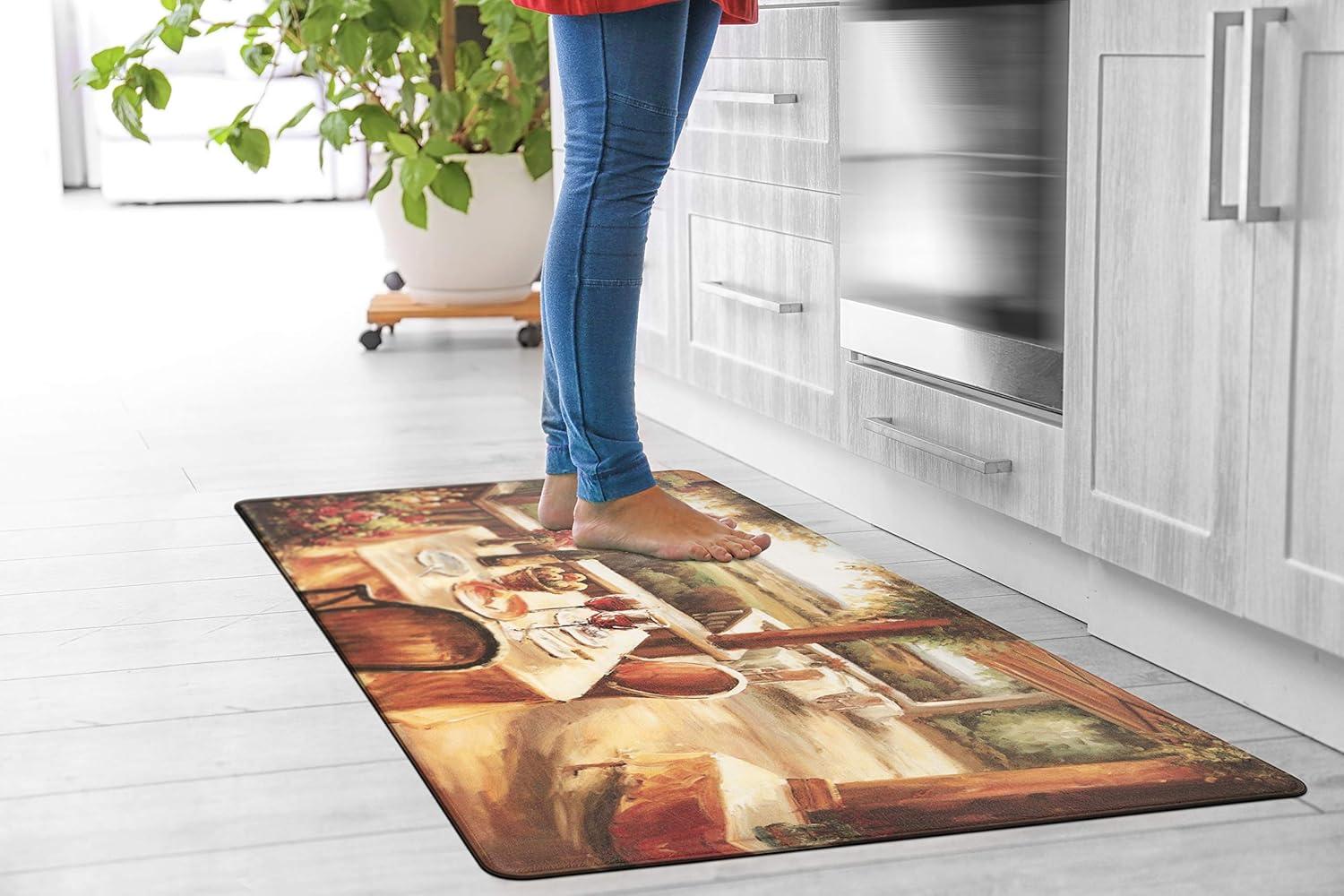 imageRugshop Village Anti Fatigue Mat 18 x 47 MultiMulti Color