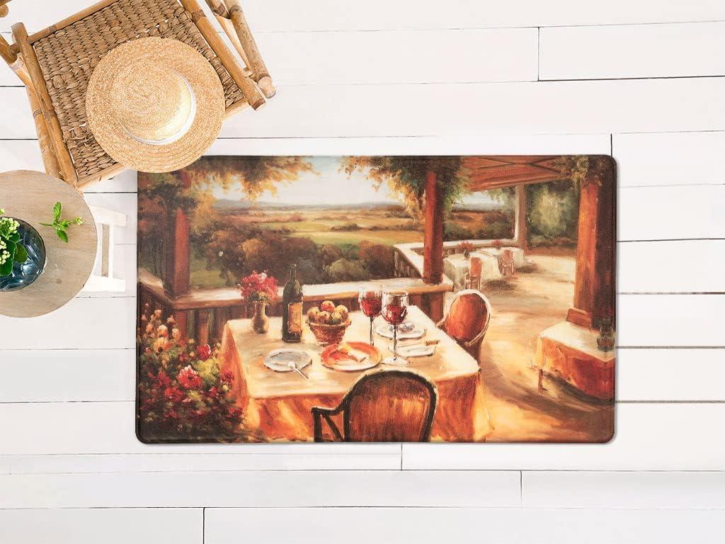 imageRugshop Village Anti Fatigue Mat 18 x 47 MultiMulti Color