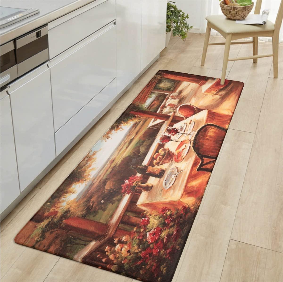 imageRugshop Village Anti Fatigue Mat 18 x 47 MultiMulti Color