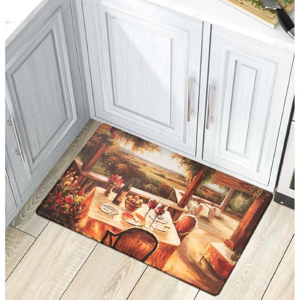 imageRugshop Village Anti Fatigue Mat 18 x 47 MultiMulti Color