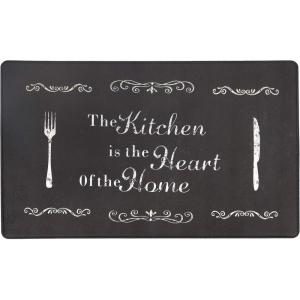 Rugshop Kitchen Anti Fatigue Standing Mat 18″ x 30″ Black